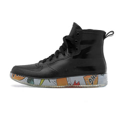 Women's Platform Waterproof Rain Boots Lace Up High Boots