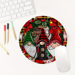 Christmas Gaming Mouse Pad Non-Slip Rubber Base Waterproof for Computer Laptop