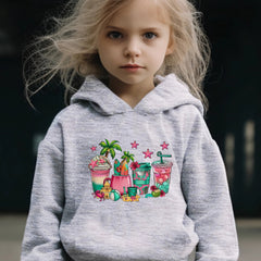 Summer Beach Drinks 2pcs Girls Outfits for Sports Spring Fall Outdoor