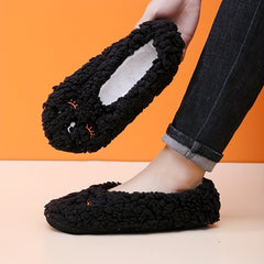 Men's Cartoon Cozy House Slippers Anti-skid Indoor Winter Shoes