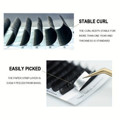 Faux Volume Lashes 0.07mm Thickness C Curling