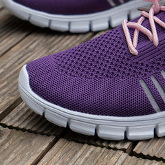 Mesh Breathable Running Sports Shoes Lightweight Non slip Travel Shoes