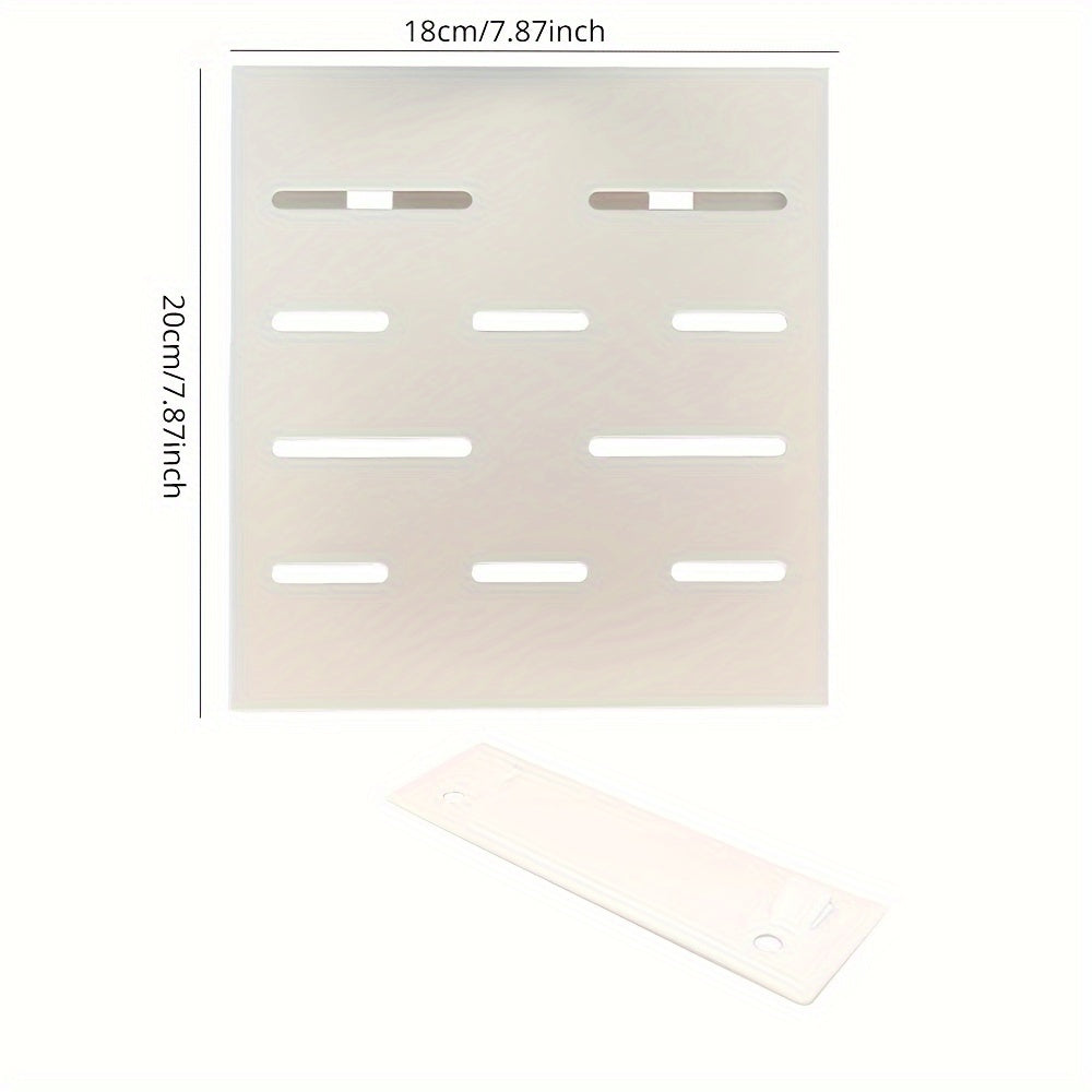 Kitchen Storage Rack Wall mounted Without Punching Household Rack