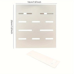 Kitchen Storage Rack Wall mounted Without Punching Household Rack