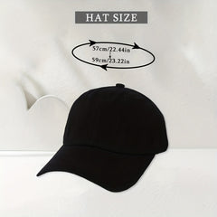 Adult Classic Baseball Cap Black