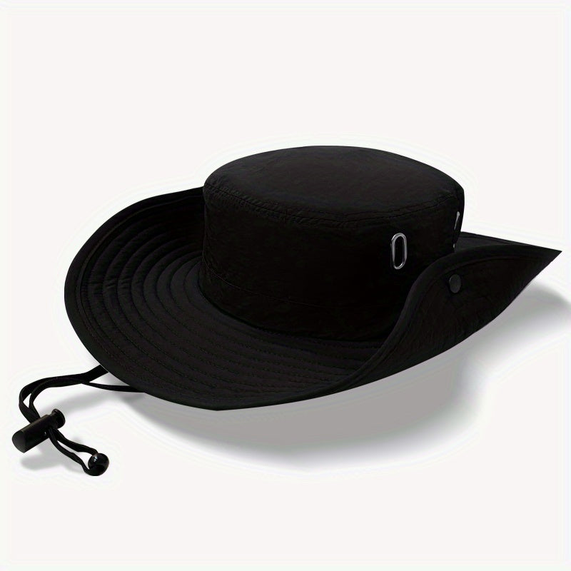 Men's Casual Sunshade Straw Hat for Summer Fishing