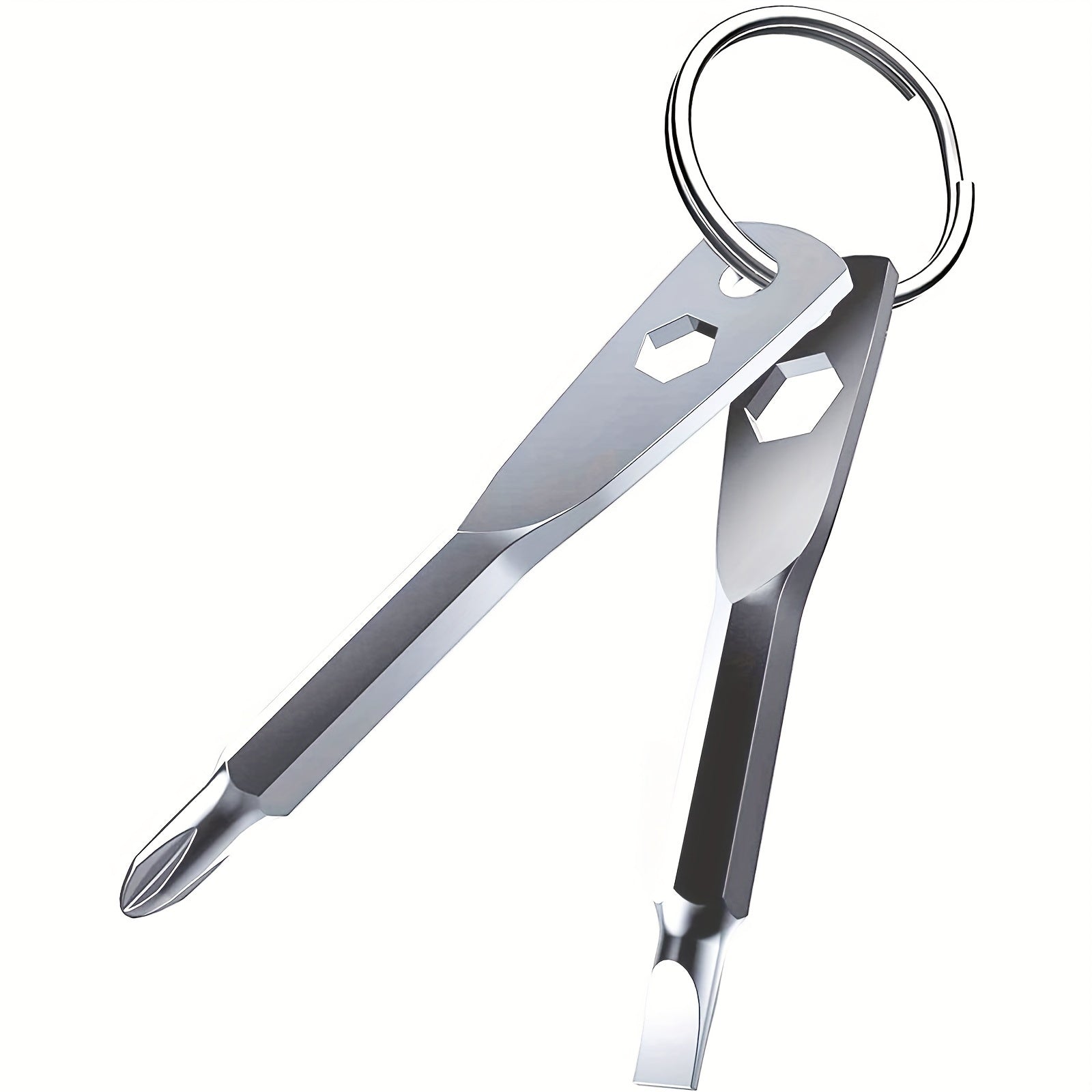 Kusonkey 4 in 1 Keychain Screwdriver Bit Tool for Men