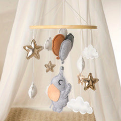 360 Rotation Animal Soft Pandent for Baby Crib