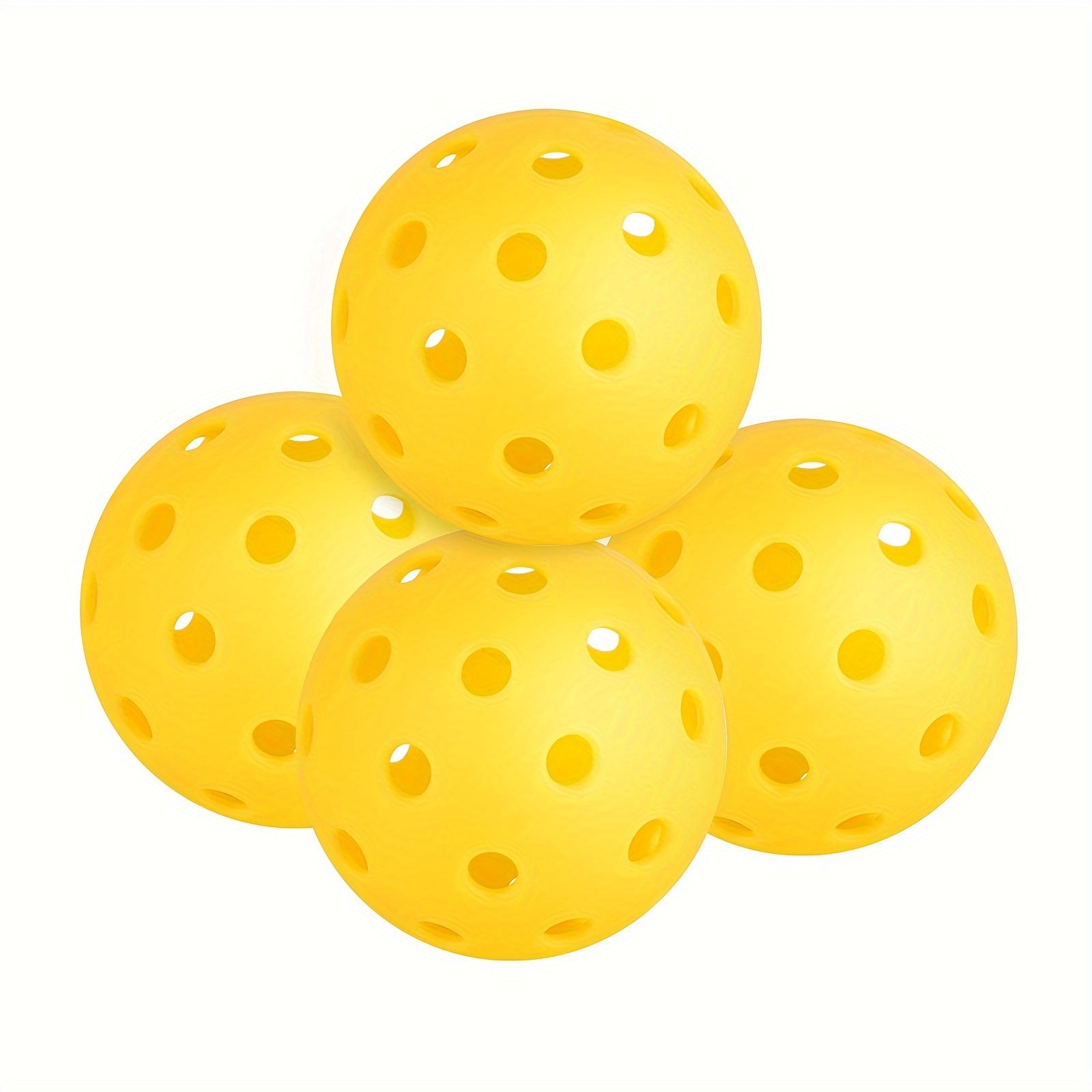 12pcs 40 Holes Outdoor Pickleball Balls High Bouncy Durable Balls
