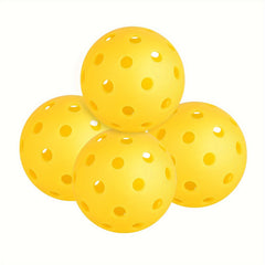 12pcs 40 Holes Outdoor Pickleball Balls High Bouncy Durable Balls