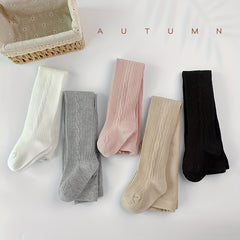 2 Pairs Girls Kids Breathable Leggings Tights