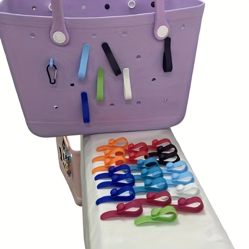 2 Pcs Plastic Bag Hooks Lightweight Mini Durable Beach Bag Accessories