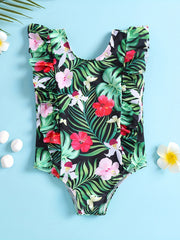 Cartoon Dinosaur One Piece Swimsuit for Summer Fun
