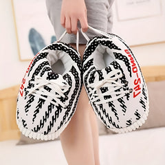 Men's Plush Letter Print House Shoes