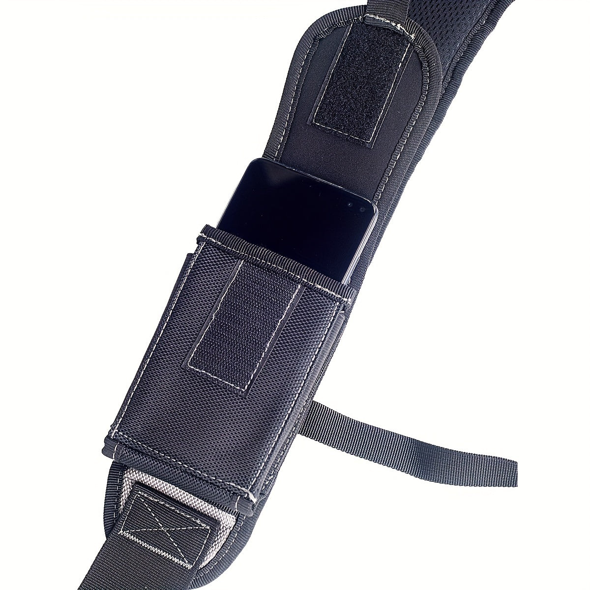 Magnetic Tool Belt Suspenders With Phone Holder