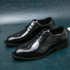 Men's Formal Dress Shoes Lace Up Business Shoes Slip Low Top