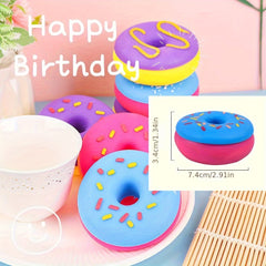 TPR Soft Simulation Donut Funny Squeeze Toy Tricky Christmas Gift