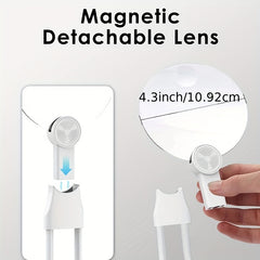 Portable Hands-Free Magnifying Glass for Reading Sewing Cross Stitch