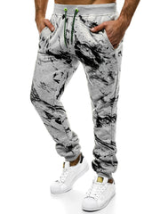 Men s Sweatpants Casual Drawstring Jogger Pants Men Clothes