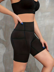 High Waist Quick Dry Yoga Shorts for Women