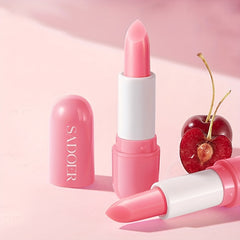 Moisturizing Cherry Lip Balm Hydrates and Fades Lip Lines