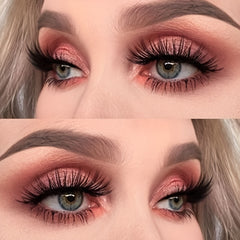 5 Pairs Wispy Fluffy Mink Eyelashes Set Thick Volume False Eye Lashes