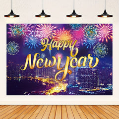 Year Banner Hanging Cloth Year Party Decoration Supplies