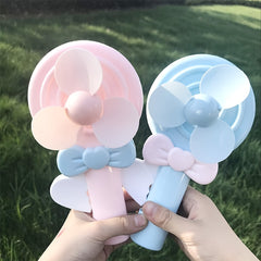 USB Fan Lollipop Handheld Fan Sweet Candy Mini Hand Fan
