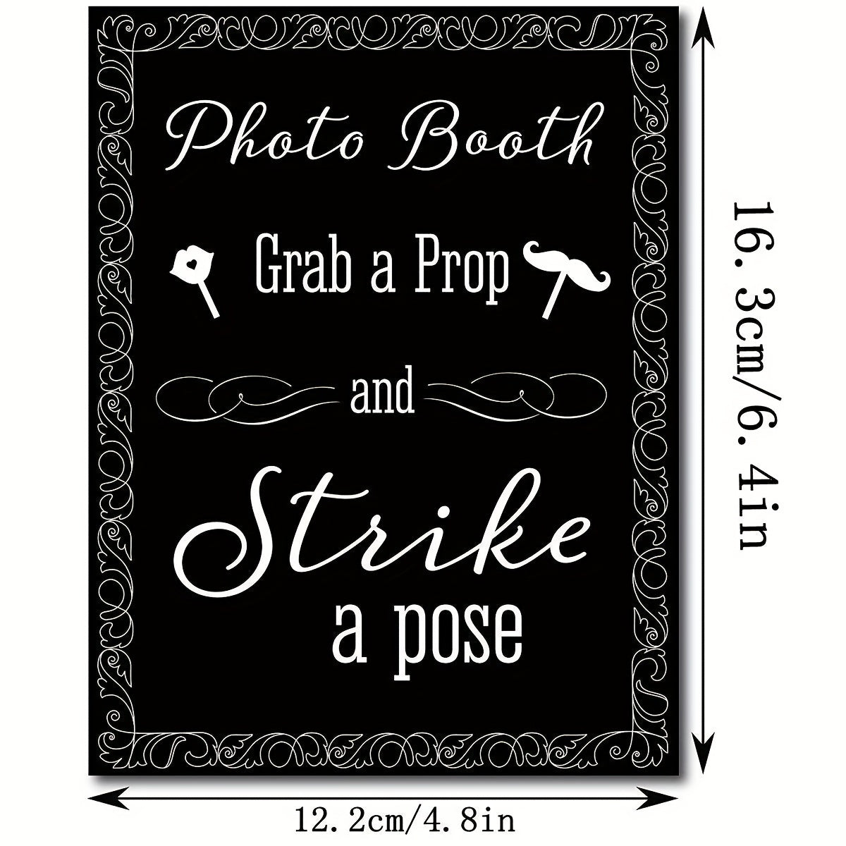 31pcs Wedding Photo Booth Props Fun and Festive Party Decor Supplies