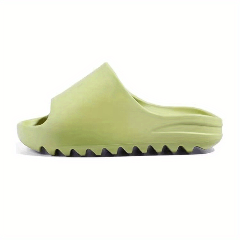 Women's Solid Slides Soft Sole Pillow Casual Home Bathroom Shoes