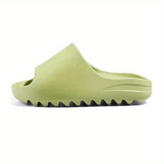 Women's Solid Slides Soft Sole Pillow Casual Home Bathroom Shoes