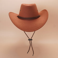 Wide Brim Western Cowboy Hat for Men and Women
