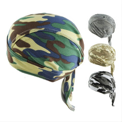 Men's Hip Hop Camouflage Pirate Hat for Riding