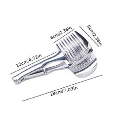 Tomato Lemon Slicer Circular Fruit Onion Slicer Stainless Steel Kitchen