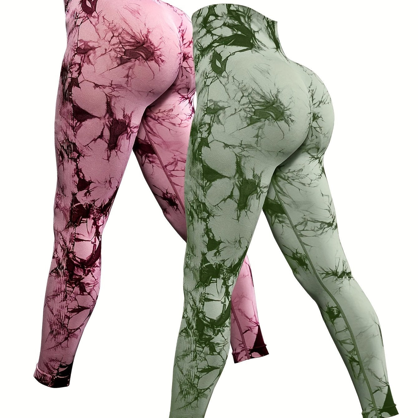 Tie Dye Yoga Pants High Stretch Leggings Women's Activewear