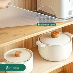 Clear Shelf Liners Waterproof Non Slip Fridge Liner Mats