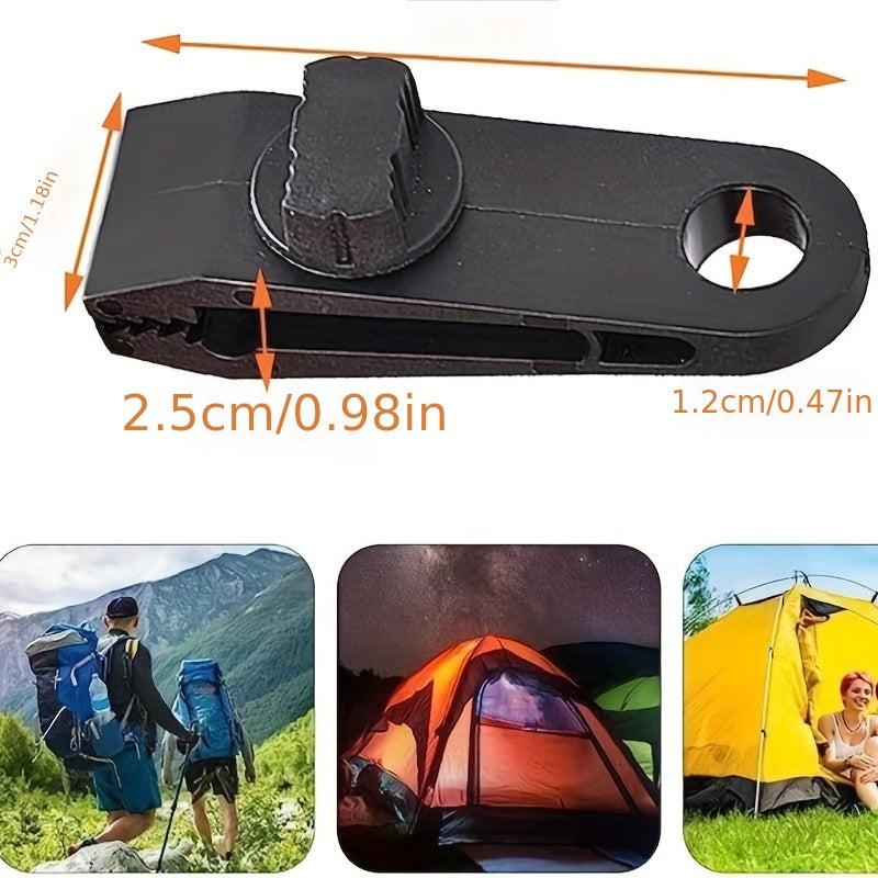 10pcs Tarp Clamp Set for Camping Canopy & Caravan Clamp Pliers