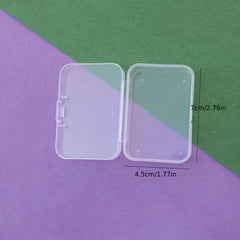 Transparent Plastic Fishhook Storage Box Universal PP Small Box