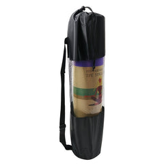Portable Yoga Mat Storage Bag With Mesh - Yoga Accessories Organizer