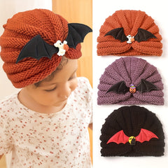 Little Devil Wings Knitted Warm Woolen Hat for Kids 0-3 Years Old