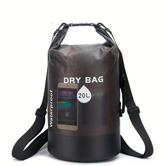 20L Waterproof Dry Bag with Phone Case for Travel Swimming Boating Kayaking Camp