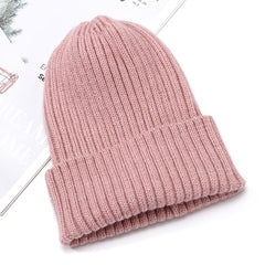 Universal Knitted Line Hat for Autumn & Winter