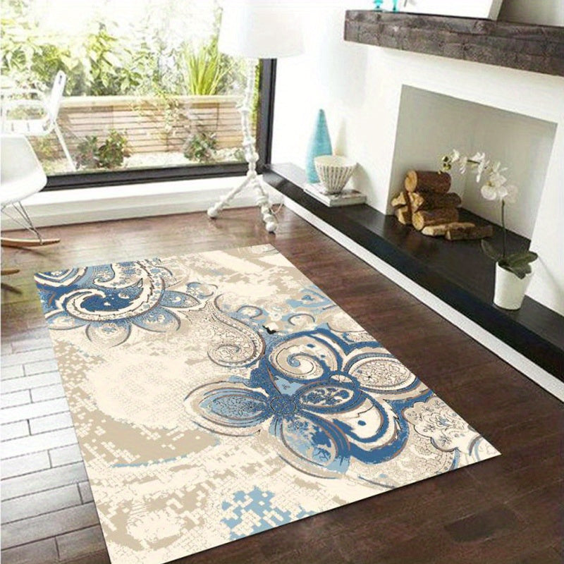 Abstract Area Rug Soft Nordic Carpet for Bedroom