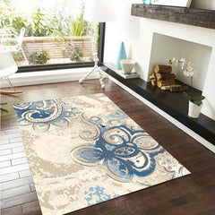 Abstract Area Rug Soft Nordic Carpet for Bedroom