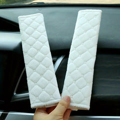 2pcs Soft Car Seat Belt Covers Shoulder Protector Pads for Adults Teens