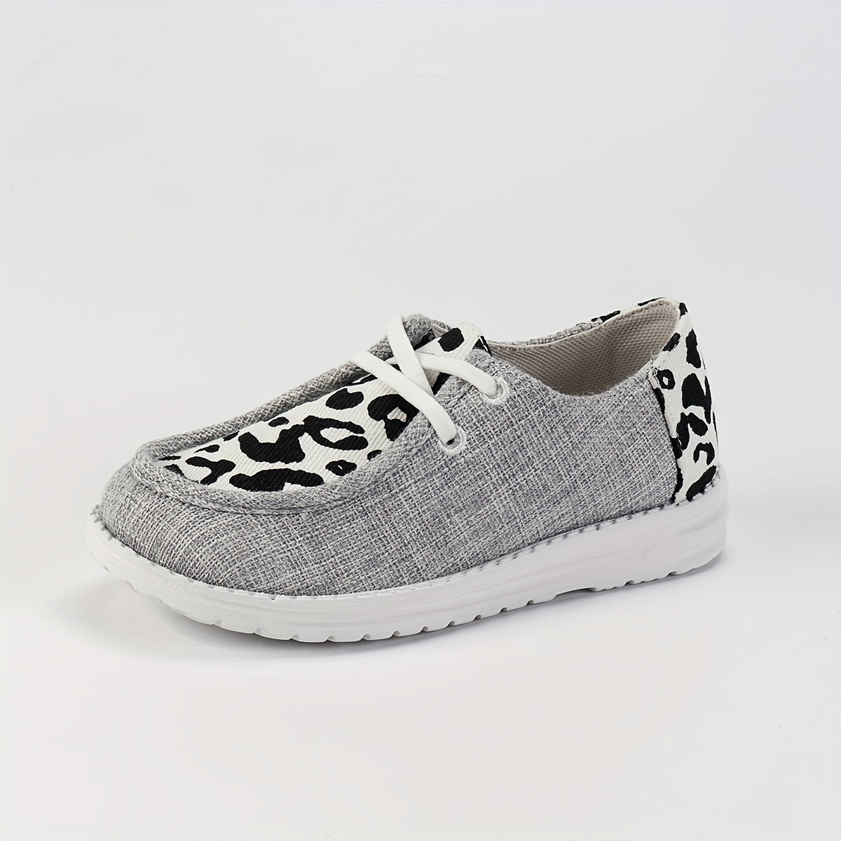 Girl's Canvas Loafer Shoes Slip On Casual Sneakers