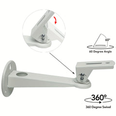 Metal Mini Projector Holder Wall Mounted Bracket, Load 4.99 KG