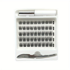 3D Cluster Lash Extension Kit Daily Makeup DIY Soft Lash Volume