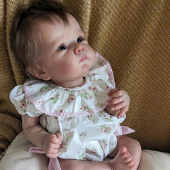 18in Baby Reborn Doll Bettie Soft Touch Cuddly Baby with Visible Veins