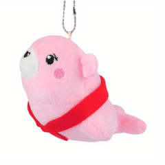 Sea Lion Bag Pendant Keyring Mini Plush Toy Doll